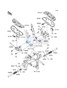 VN900_CLASSIC VN900BBF GB XX (EU ME A(FRICA) drawing Footrests