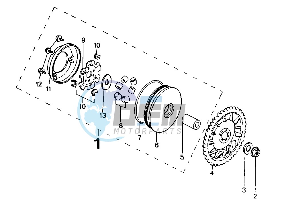 DRIVING PULLEY