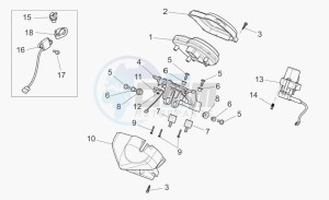 Griso V 850 IE IE drawing Dashboard