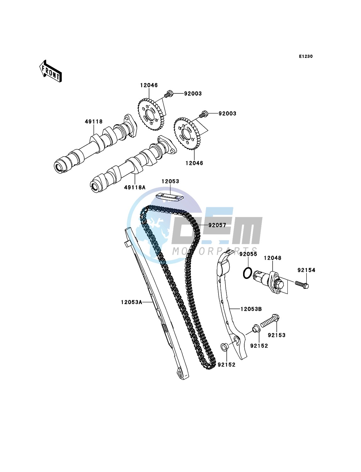 Camshaft(s)/Tensioner