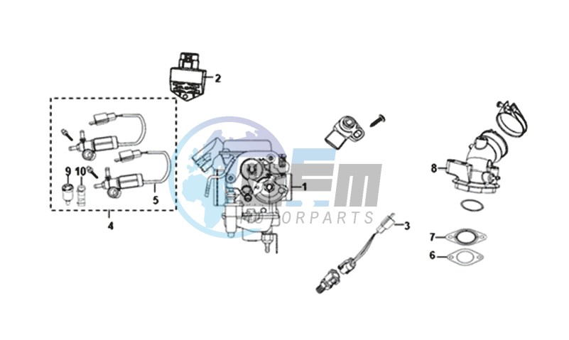 CARBURETOR / ECU UNIT