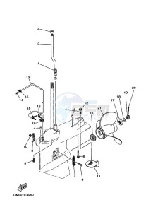 VZ200TLRC drawing LOWER-CASING-x-DRIVE-2