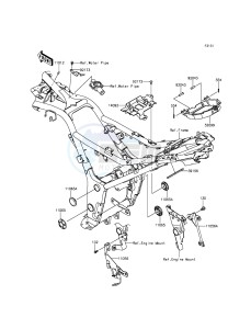 Z300 ER300AFF XX (EU ME A(FRICA) drawing Frame Fittings