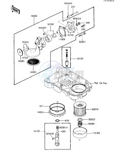 ZL 600 A [ZL600 ELIMINATOR] (A1-A2) drawing OIL PUMP_OIL FILTER