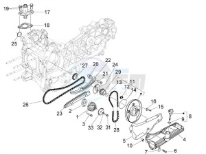 LX 150 4T USA drawing Oil pump