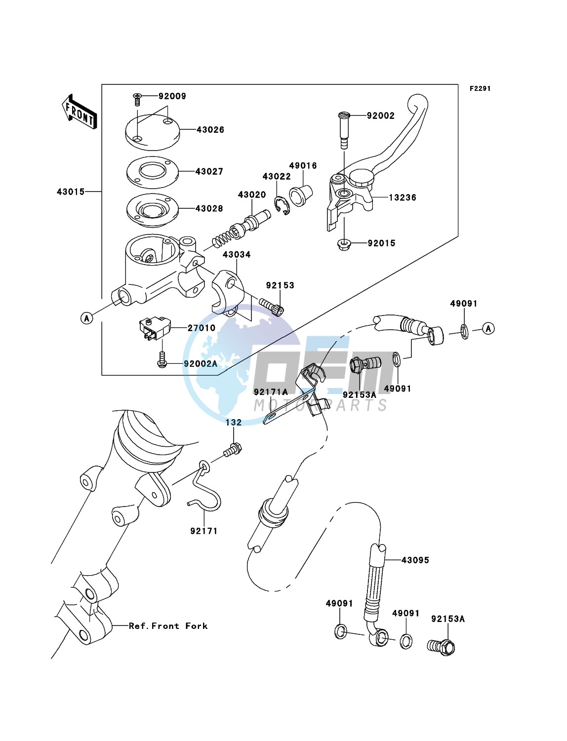 Front Master Cylinder