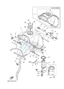 XT1200Z (2BS1 2BS2) drawing FUEL