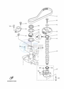 F50DETL drawing OIL-PUMP