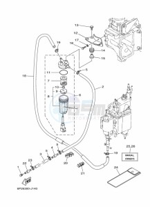 F250AETX drawing FUEL-SUPPLY-1