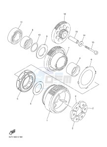 FZ8-SA 800 FZ8-S ABS (1BDA 1BDB) drawing STARTER