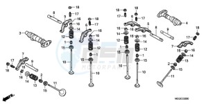 VT750C9 E / MKH MME drawing CAMSHAFT