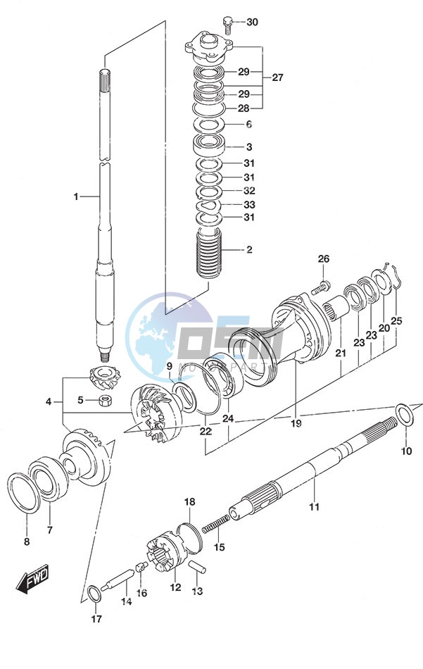 Transmission High Thrust