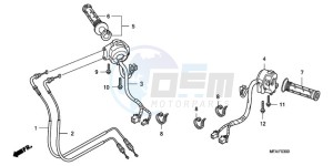 CBF10009 UK - (E / MKH) drawing SWITCH/CABLE