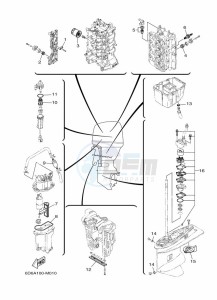 F100DETX drawing MAINTENANCE-PARTS