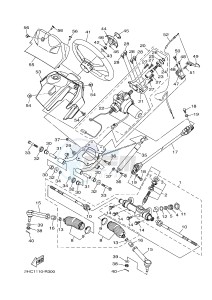 YXZ1000ES YXZ10YPSG YXZ1000R EPS SPECIAL EDITION (2HC1) drawing STEERING