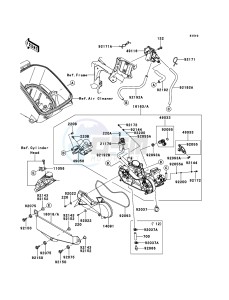 KVF750_4X4_EPS KVF750HCS EU drawing Throttle