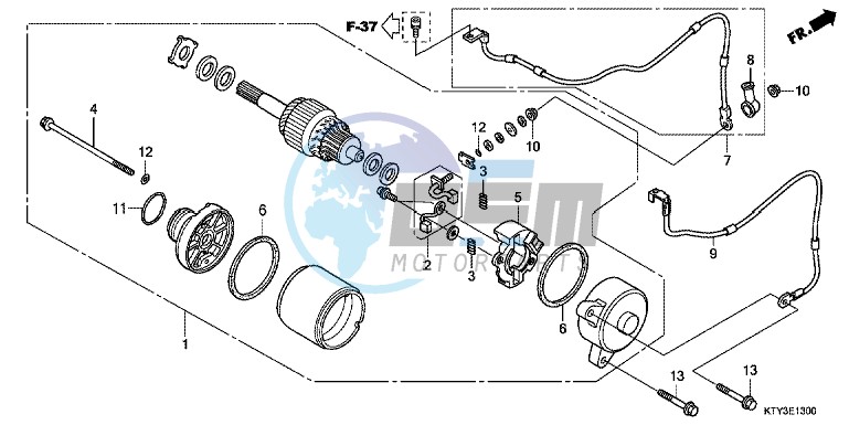 STARTER MOTOR