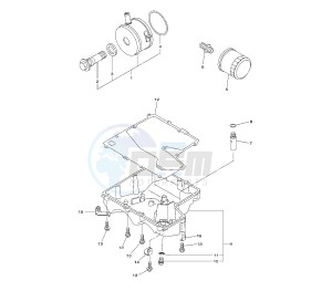 YZF R6 600 drawing OIL CLEANER