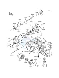 Z800 ABS ZR800DGFA UF (UK FA) XX (EU ME A(FRICA) drawing Oil Pump