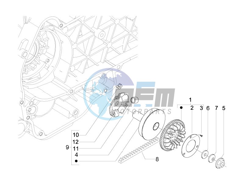 Driving pulley