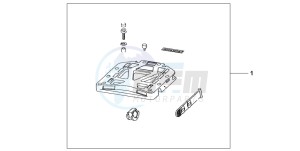 FX650 drawing REAR BASE CARRIER