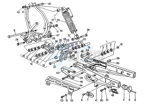 SUPERCITY 125 drawing REAR ARM