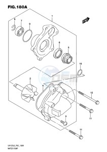 UH125 BURGMAN EU drawing WATER PUMP