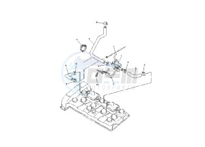 YZF R46 600 drawing AIR INDUCTION SYSTEM