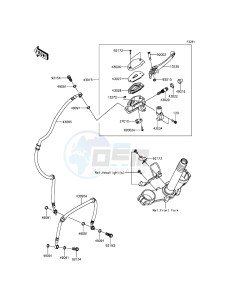 Z800 ZR800CFF UF (UK FA) XX (EU ME A(FRICA) drawing Front Master Cylinder