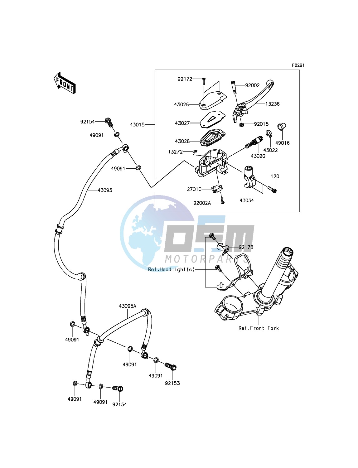 Front Master Cylinder