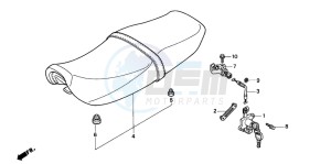 CB250 drawing SEAT