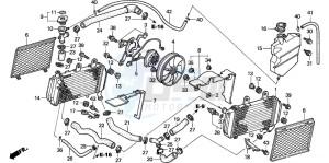 VFR800 drawing RADIATOR