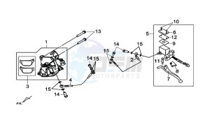 MAXSYM 600 I ABS EXECUTIVE (LX60A3-EU) (E4) (L7-M0) drawing RR. BRAKE ASSY