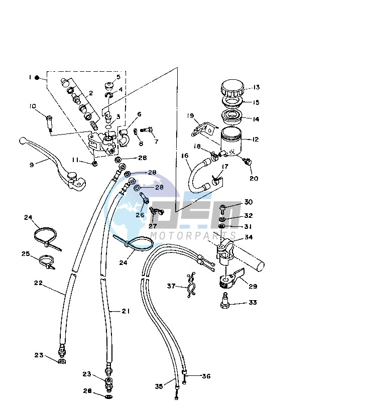 FRONT MASTER CYLINDER