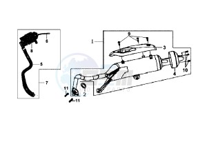 HD EU2 - 200 cc drawing EXHAUST