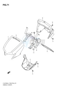 LT-A750X (P28-P33) drawing HANDLE COVER (LT-A750XZL1 P33)