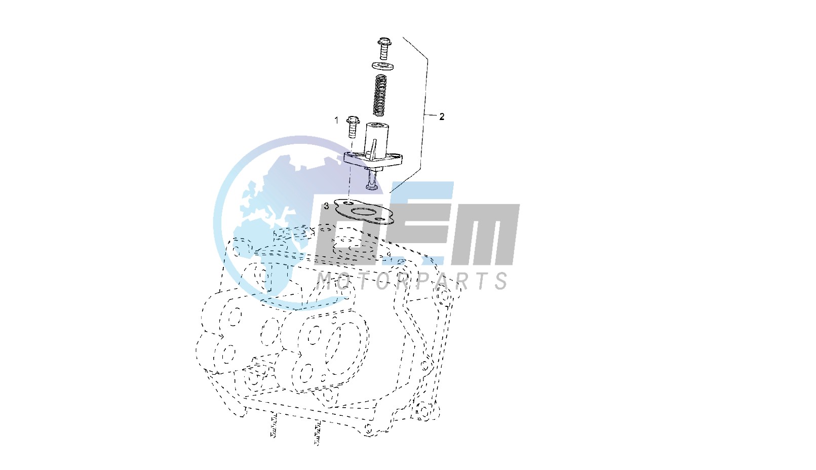 TENSIONER, CAM CHAIN