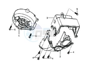 MIO 50 45KMH drawing SHROUD ASSY