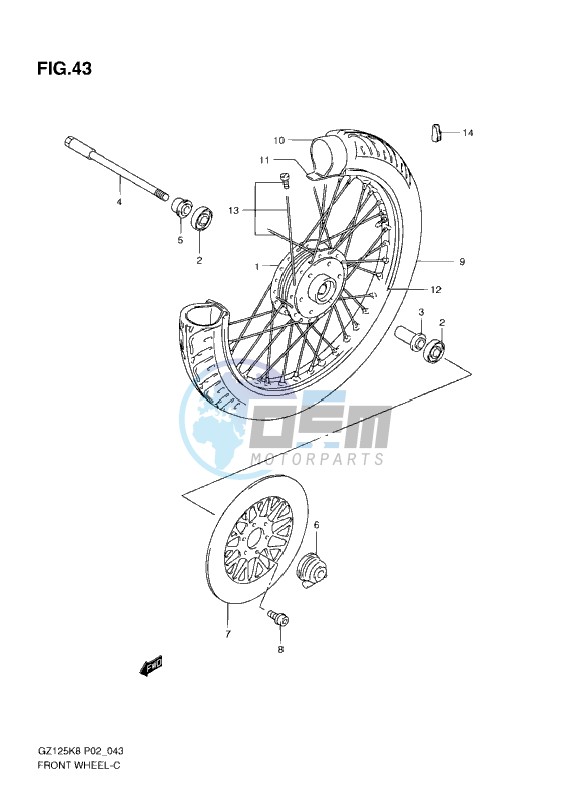 FRONT WHEEL