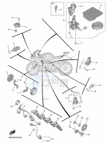 YZF600 YZF-R6 (BN6S) drawing ELECTRICAL 1