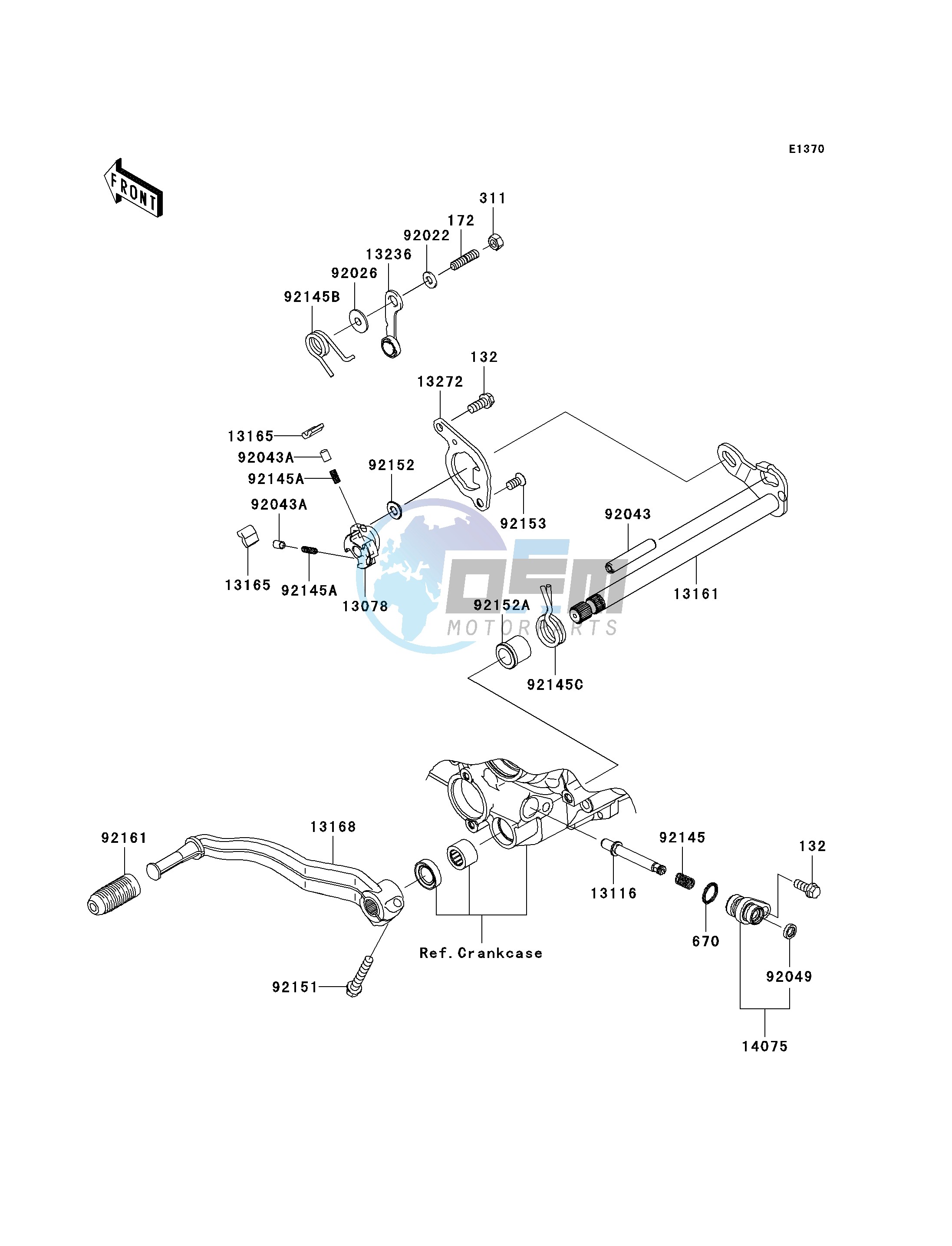 GEAR CHANGE MECHANISM