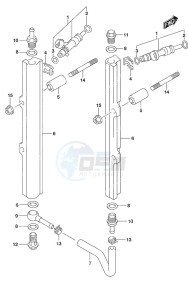 DF 350A drawing Fuel Injector