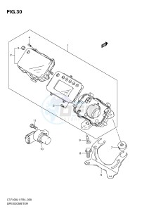 LT-F400 (P24) drawing SPEEDOMETER