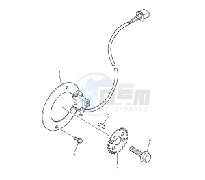 XJR 1300 drawing PICK UP COIL  GOVERNOR