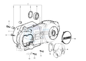 Liberty RST 200 drawing Clutch cover