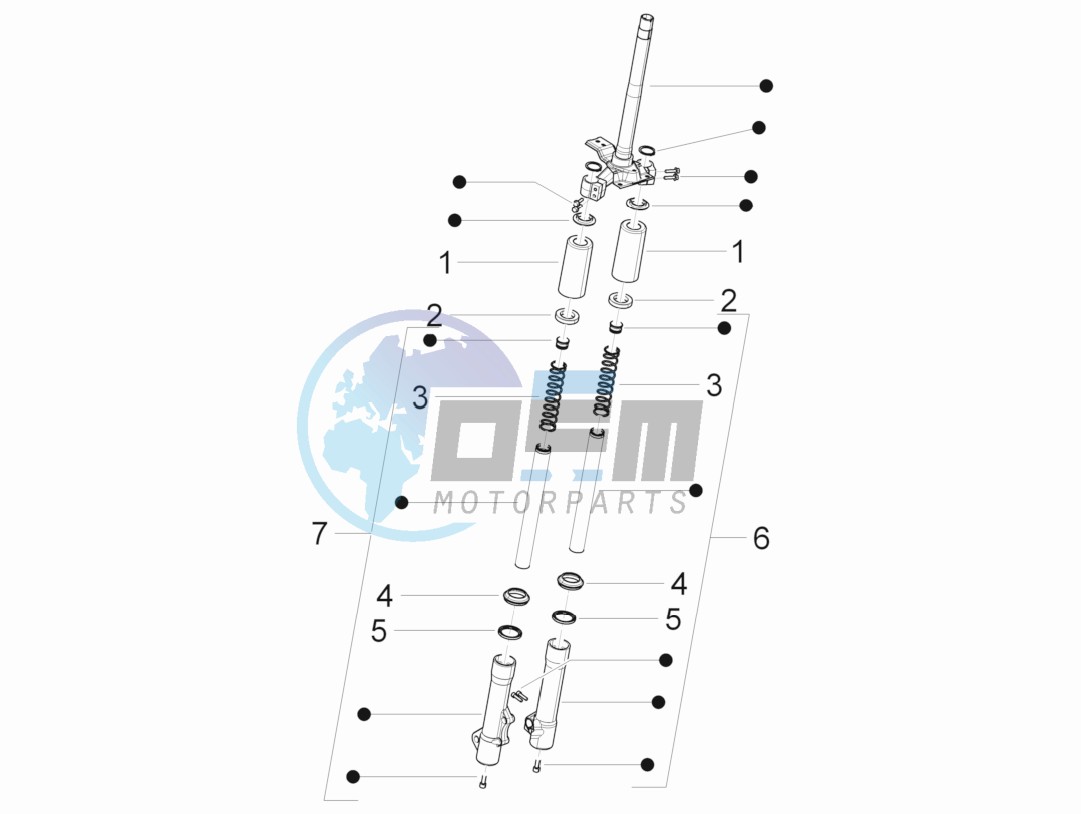 Fork components (Escorts)