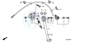 CBR600RRA Australia - (U / 2U) drawing STAND