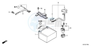 SH125RC drawing BATTERY