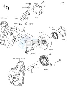 NINJA 650 EX650KJFA XX (EU ME A(FRICA) drawing Generator