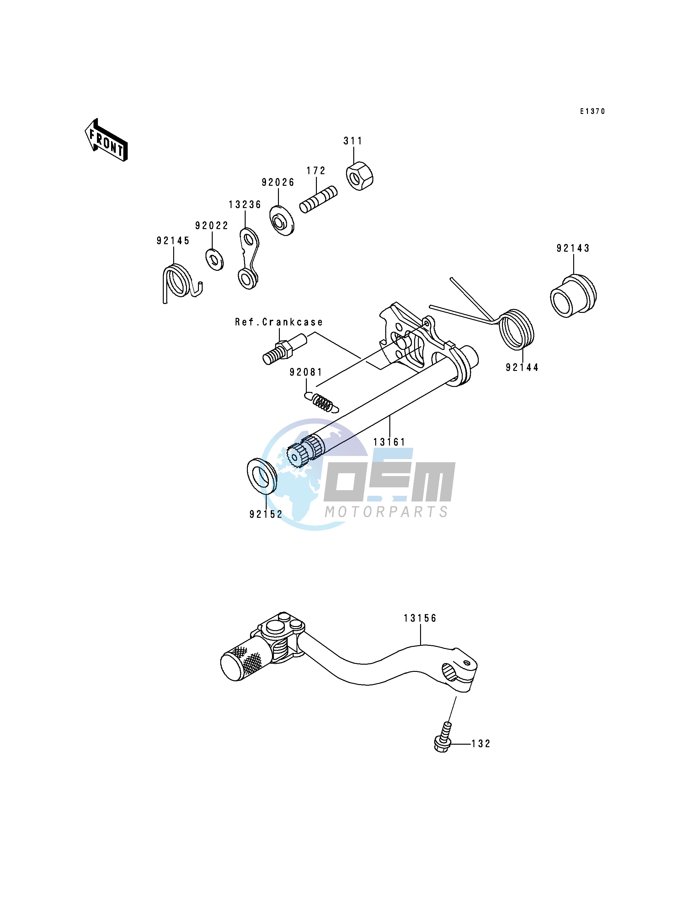 GEAR CHANGE MECHANISM